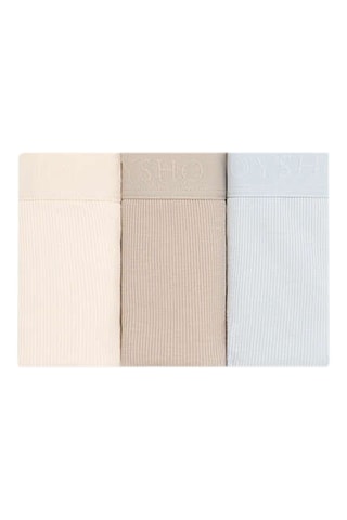 3 culottes - Beige et taupe