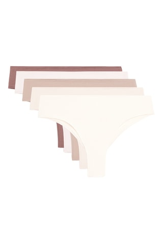 5 culottes - Beige