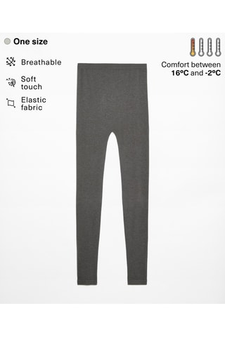 Legging taille haute - Gris