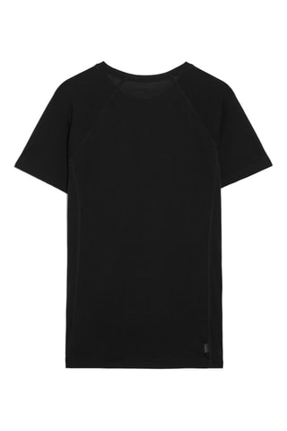 2 t-shirts en laine - Noir