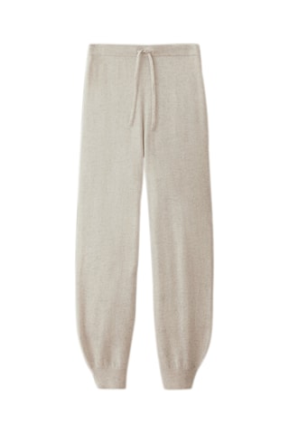 Jogging en cachemire - Beige