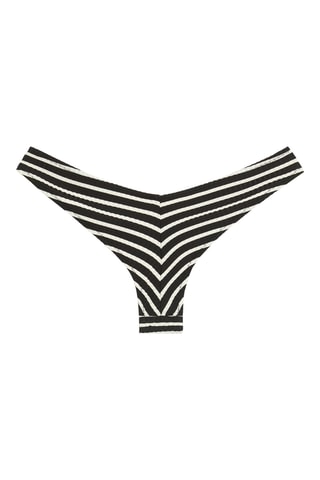Bas de maillot taille haute - Noir