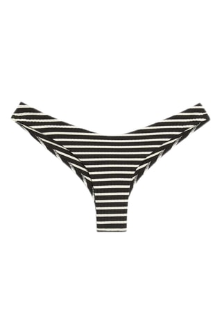 Bas de maillot taille haute - Noir