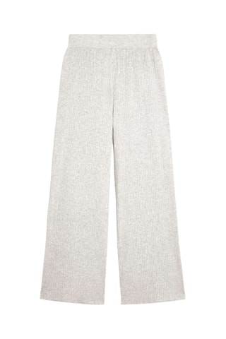 Pantalon droit - Gris clair chiné