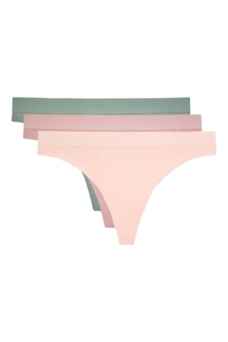 3 tangas - Rose et vert