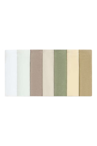 7 tangas - Blanc et vert