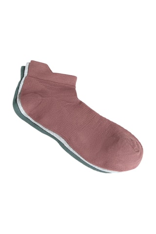 3 paires de socquettes - Vert et gris