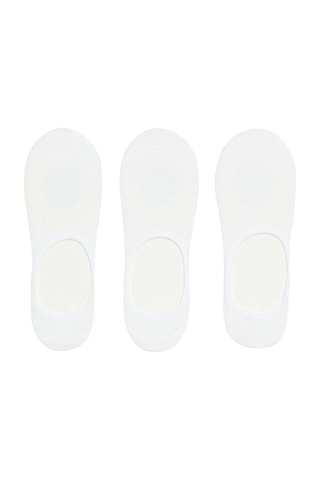 3 paires de socquettes - Blanc