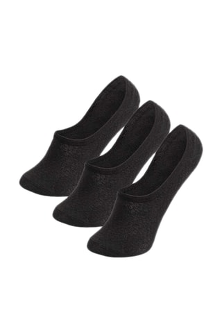 3 paires de socquettes - Noir