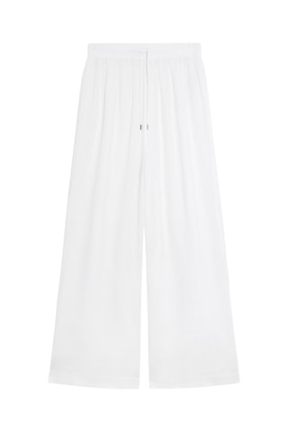 Pantalon en lin - Blanc