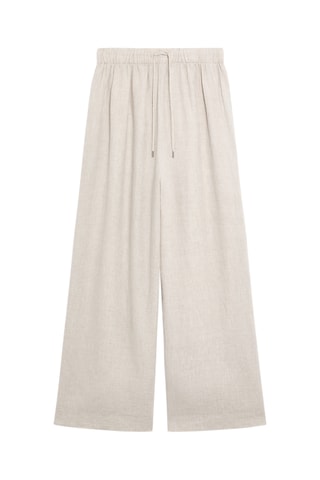 Pantalon en lin - Beige