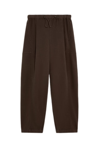 Pantalon carotte - Marron