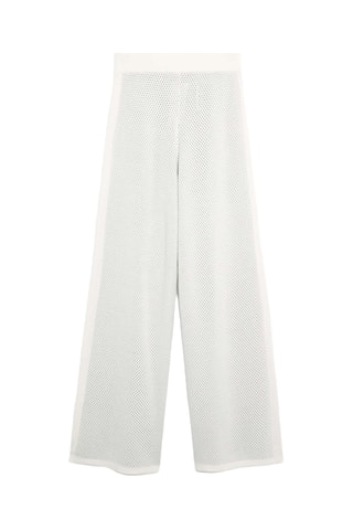 Pantalon wide legs - Blanc
