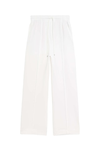 Pantalon relaxed - Blanc