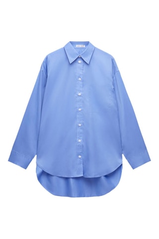 Chemise oversize - Bleu