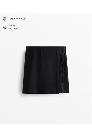 Jupe-short - Noir