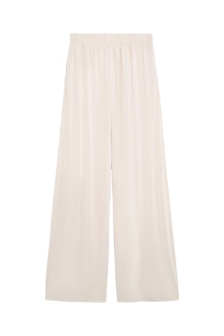 Pantalon wide legs - Beige