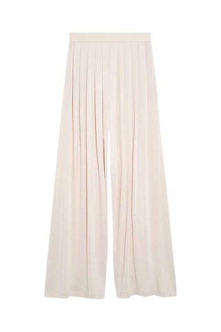 Pantalon wide legs - Beige