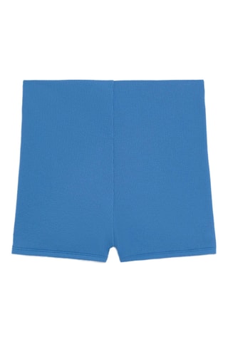 Bas de maillot taille haute - Bleu clair