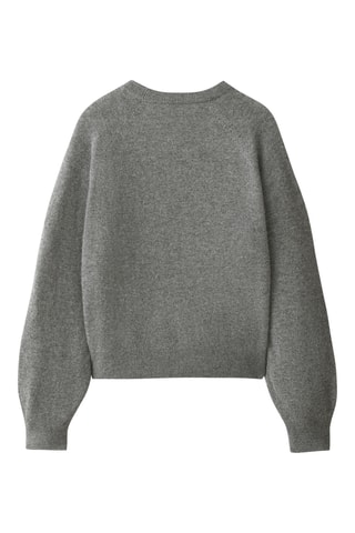 Pull en cachemire - Gris chiné