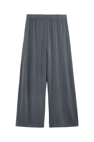 Pantalon wide legs - Anthracite
