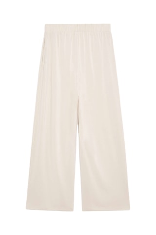 Pantalon wide legs - Beige