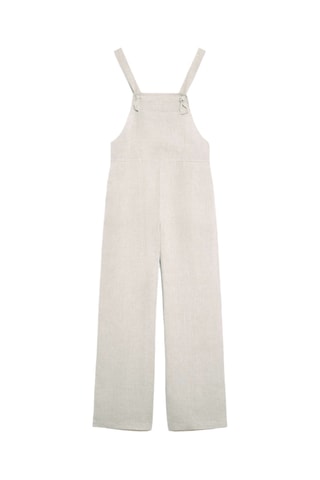 Salopette en lin - Beige