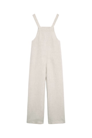 Salopette en lin - Beige
