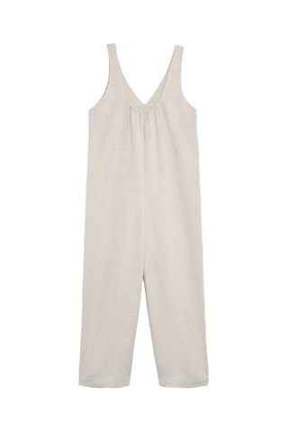 Combinaison en lin - Beige