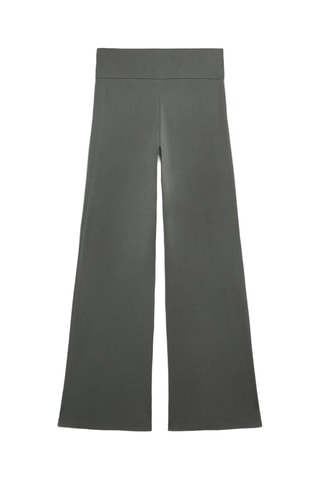 Pantalon flare - Gris foncé