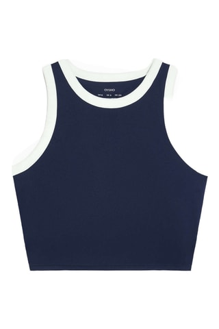 Top - Bleu marine