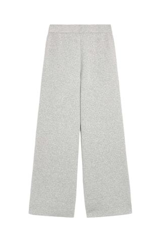 Pantalon droit - Gris clair chiné