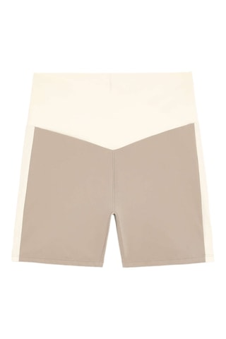 Cycliste taille haute - Beige