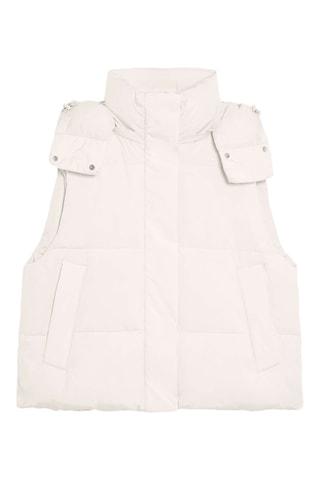 Doudoune sans manches - Blanc