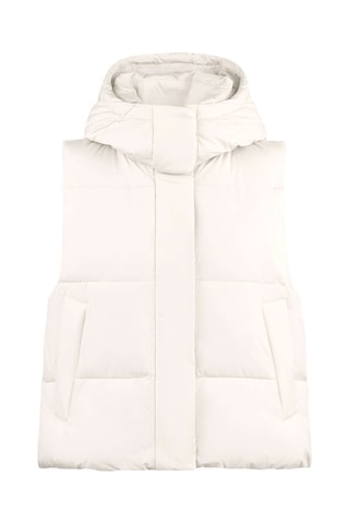 Doudoune sans manches - Blanc