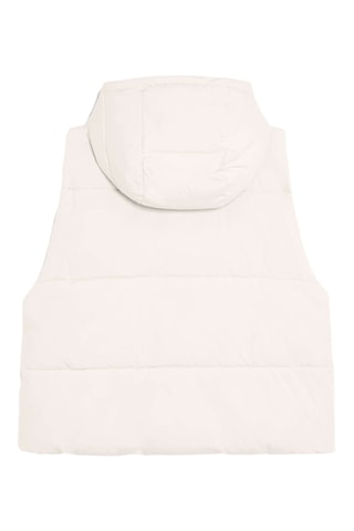 Doudoune sans manches - Blanc