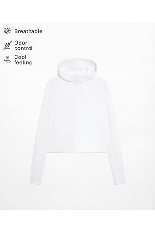 Veste à capuche - Blanc