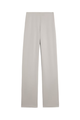 Pantalon droit - Gris clair