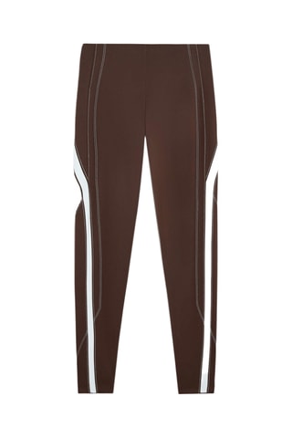Legging taille haute - Marron