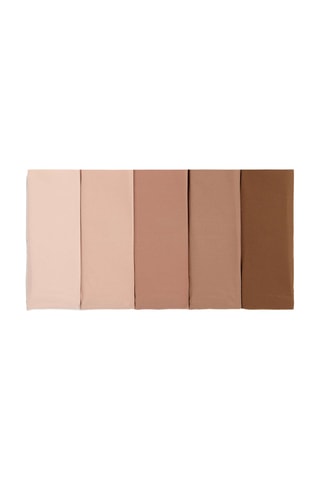 5 culottes - Nude et marron