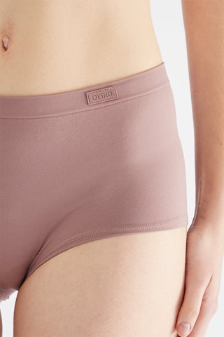 2 shortys - Vieux rose et noir