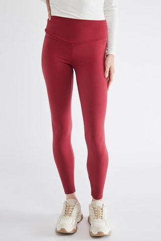 Legging taille haute - Bordeaux
