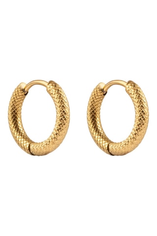 Argolas - Banhada a ouro amarelo