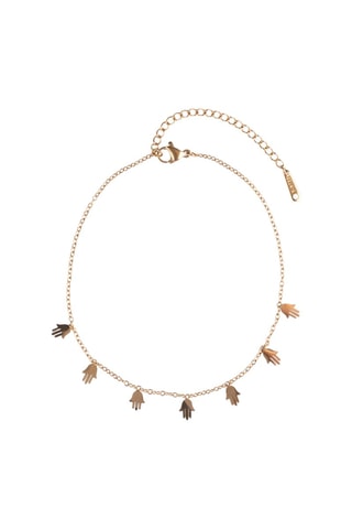 Pulseira de pé - Banhada a ouro amarelo