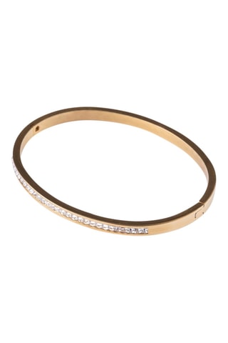 Pulseira rígida - Banhada a ouro amarelo