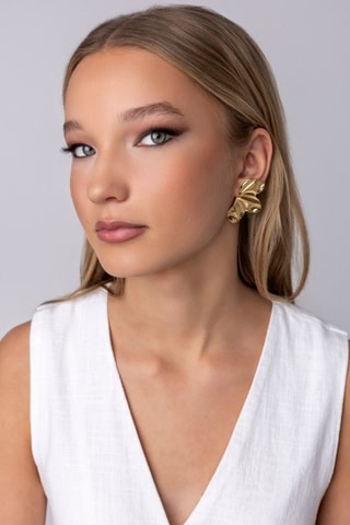 Brincos- Banhada a ouro amarelo - Emily Westwood