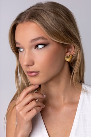 Brincos- Banhada a ouro amarelo - Emily Westwood