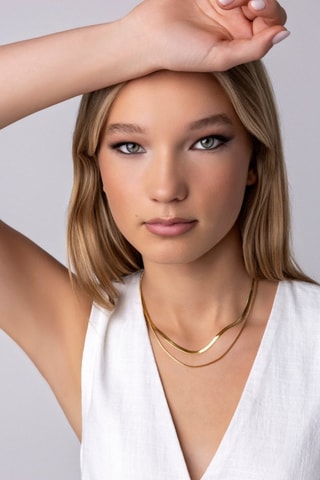 Colar - Banhado a ouro amarelo - Emily Westwood