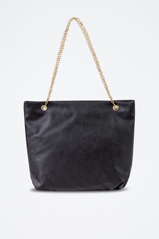 Mala de ombro - Emily Westwood - Preto e dourado