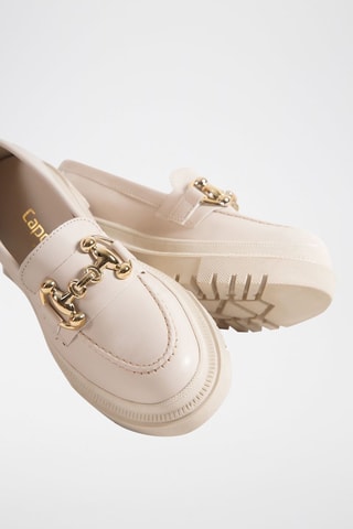 Platform Mocassins - Beige